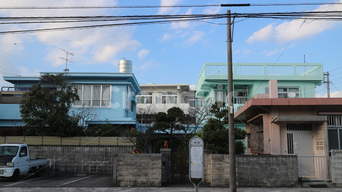 감성사진,집,건물,house,마을,오키나와,주택가,주택
