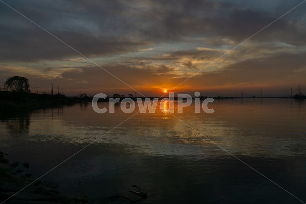 붉은하늘,sunset,일몰,노을,반영