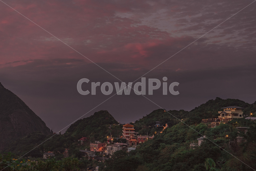 대만,타이완,일몰,노을,산,정상,도시,풍경,city,landscape,해외,외국,세계,foreign,oversea,world,세계도시풍경,해외도시풍경,외국도시풍경,world cityscape,nature,자연,outdoors,옥외