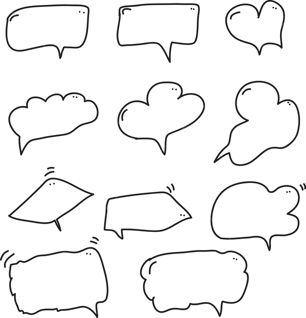 speech bubble,cloud,balloon,hand drawing,horse bag,illustration