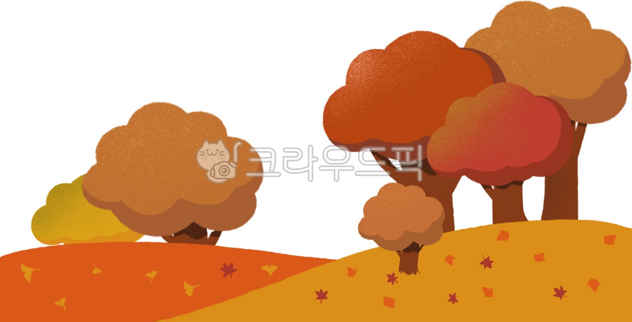 가을, 가을언덕, 낙엽나무, 낙엽쌓인언덕, 낙엽쌓인, 사진,이미지,일러스트,캘리그라피 - snagh작가