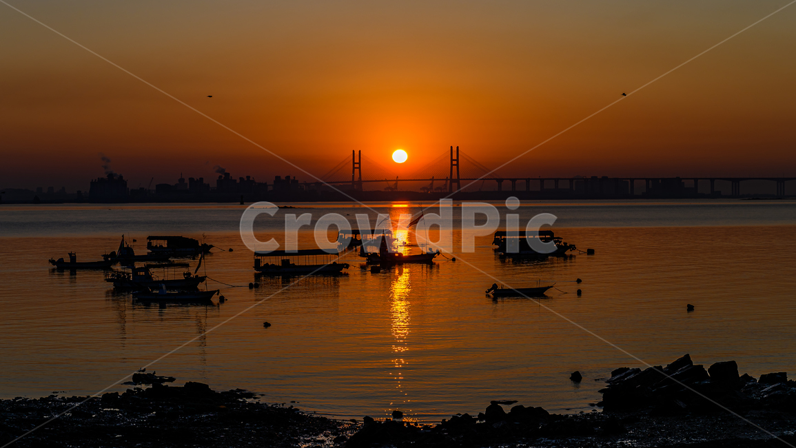 nature,자연,sky,하늘,sunrize,horizon,beach,sunlay,colorimage,landscape,boat,붉은하늘,새벽,자연,풍경,nature,landscape