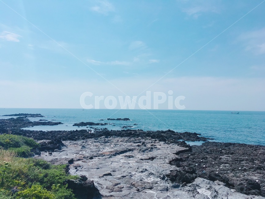 바다,하늘,구름,돌,풀,자연,풍경,nature,landscape,promontory,곶
