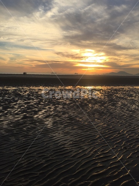 바다,석양,sunset,썰물,노을,갯벌,mudflat