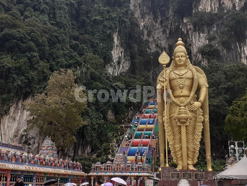 temple,신전,shrine,바투동굴,힌두교,batucave,조각상,동상,석상,조형물,statue,bronze statue,stone statue
