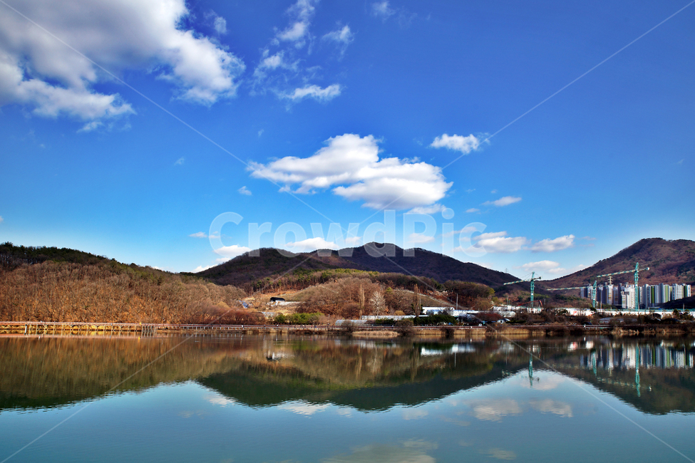 백운호수,의왕시,저수지,호수,인공호수,구름,반영,전원,탐방로