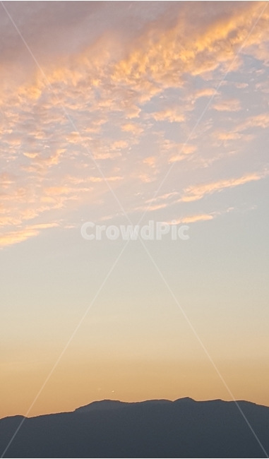노을,하늘,풍경,구름,산,cloud,sky