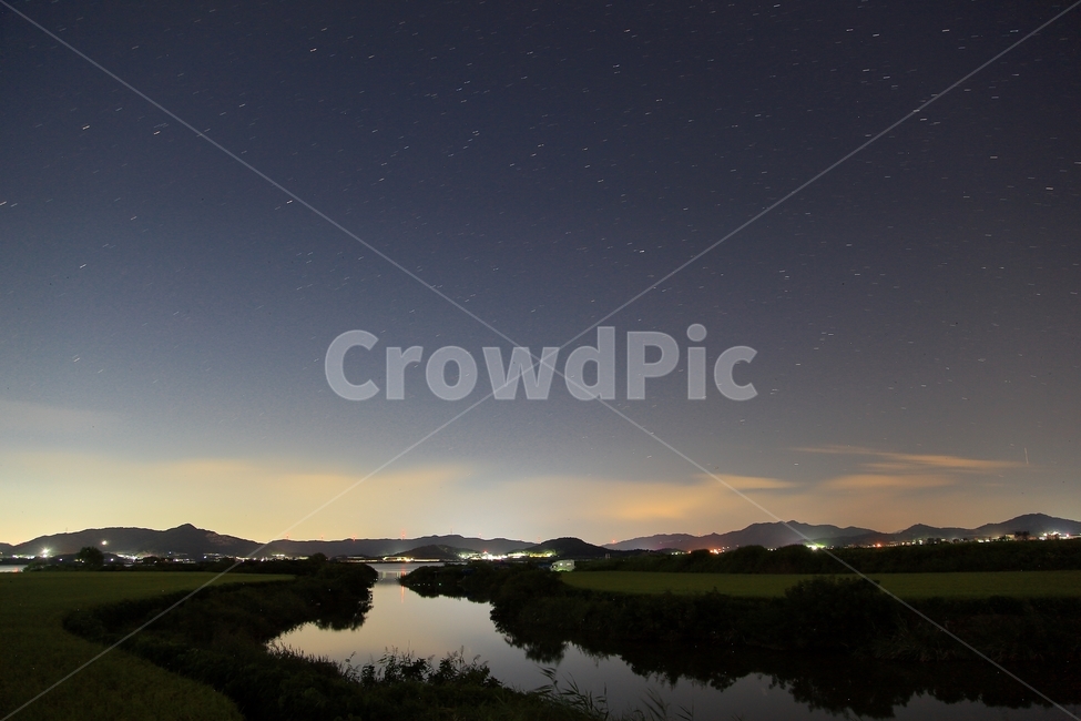 수로,시골,새벽,아침,야경,자연,풍경,nature,landscape,야경,밤,nightscape,night,outdoors,옥외