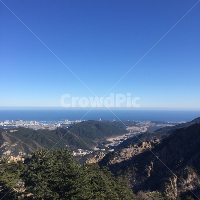 하늘,산,나무,바다,풍경,자연,풍경,nature,landscape,outdoors,옥외,mountain