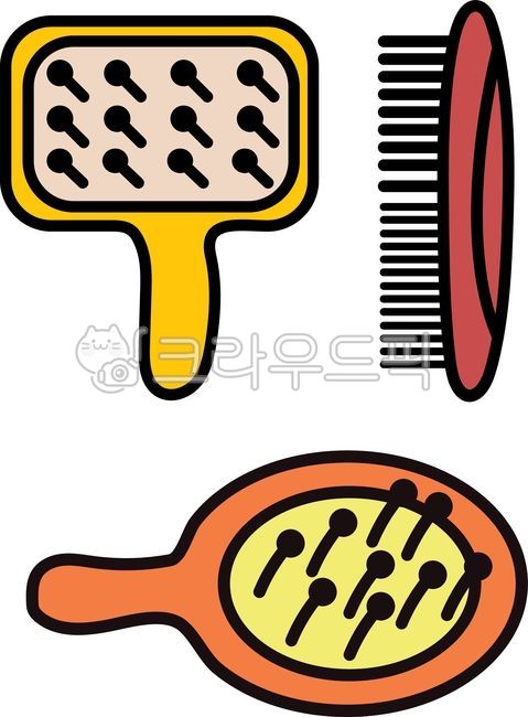 빗,브러시,손질,헤어스타일,머리빗는솔