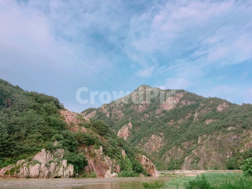 풍경,산,하늘,자연,나무