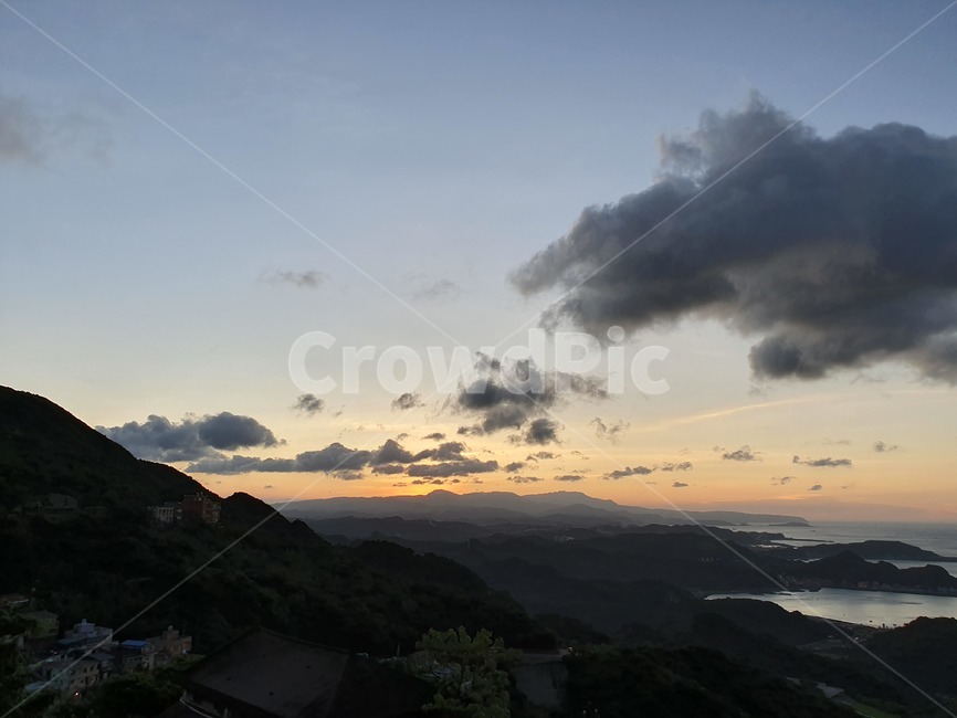 nature,sky,자연,하늘,일몰,sunset,노을,산