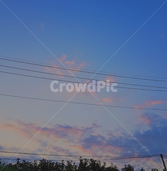 하늘,노을,구름,sky,cloud