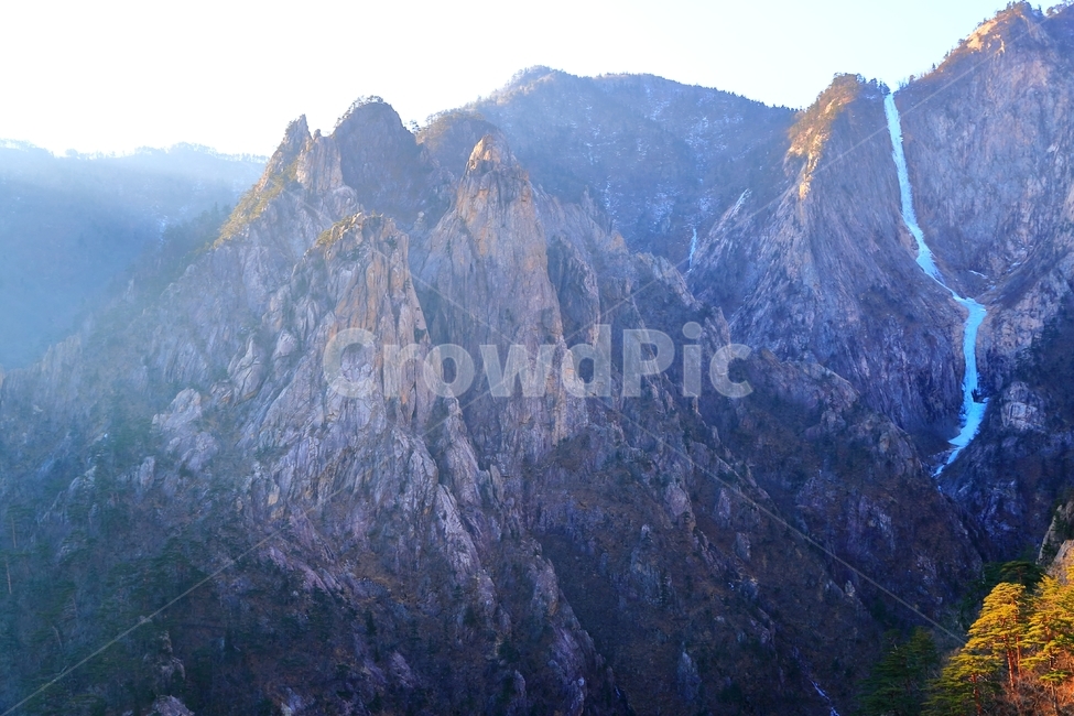 산,폭포,설악산,물,암릉,토왕성폭포,겨울,자연,풍경,nature,landscape