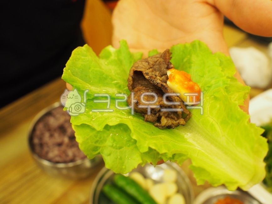 food,음식,소불고기,소고기,상추쌈