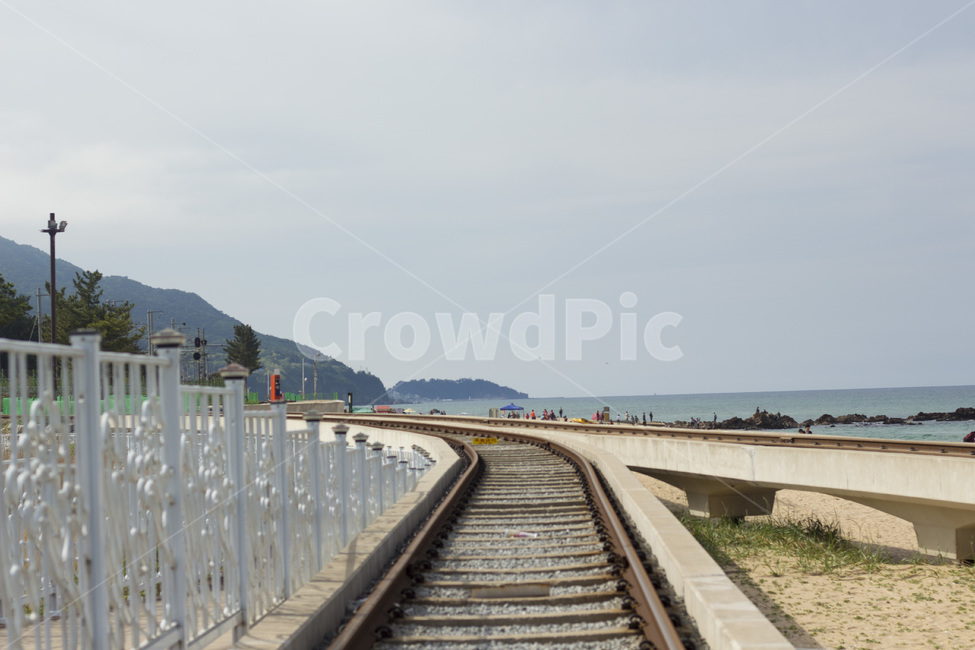 기찻길,바다위선로,track,train,sea
