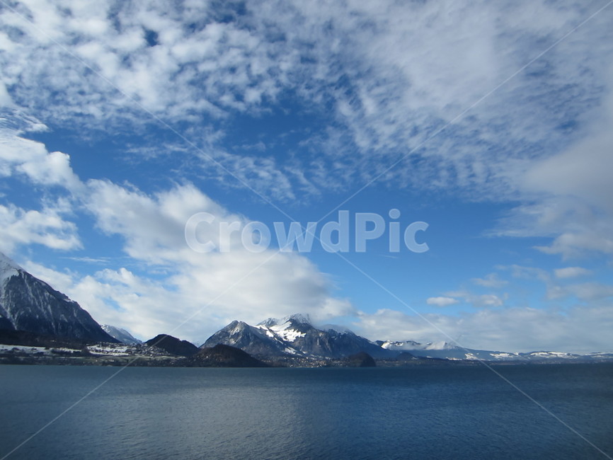 nature,자연,outdoors,옥외,mountain,산,mountainrange,산맥,ice,빙,바다,구름,하늘,호수,물,맑은날