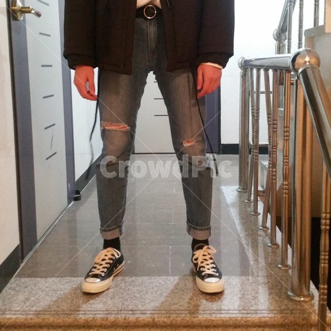 패션,16살,남자,피팅,키177