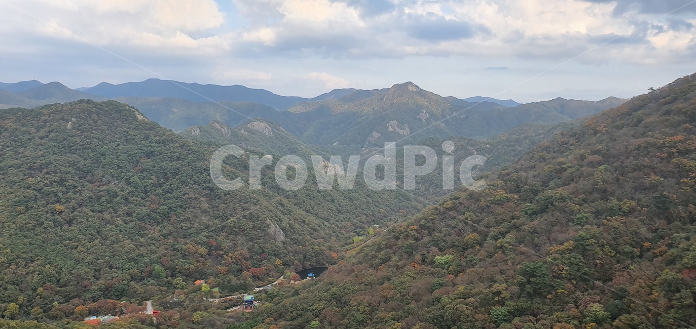 산,자연,내장산,하늘,산맥