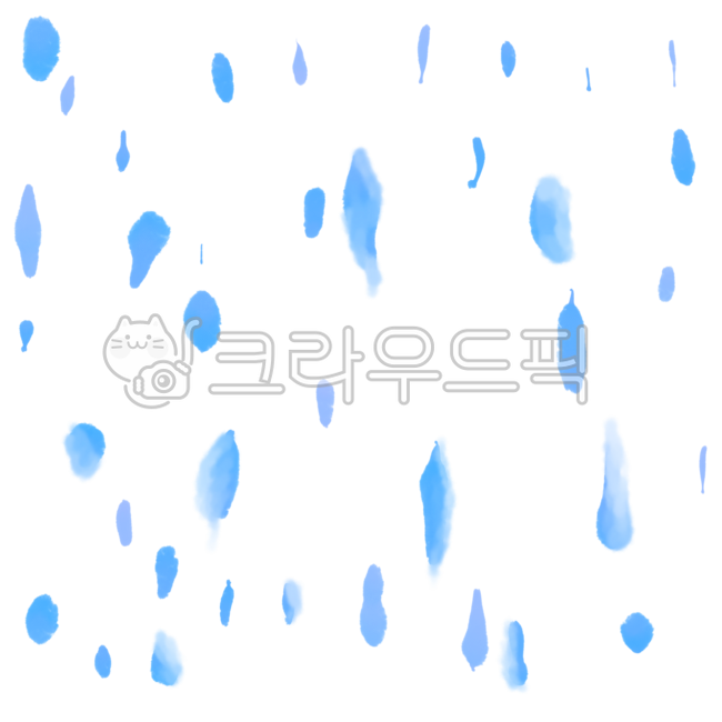 빗방울,태풍,비,비일러스트,장마,여름,시즌,여름철,장마기간,빗물,물감,물감튀기기,물감느낌,수채화,날씨,물방울,소나기,푸른색,수채화물감,파란색,계절,rain,rainy,summer,waterdrop,watercolor,raindrops,비오는날