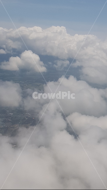 구름,하늘,비행기,sky,항공사진,뭉게구름,blue,하늘위,cloud