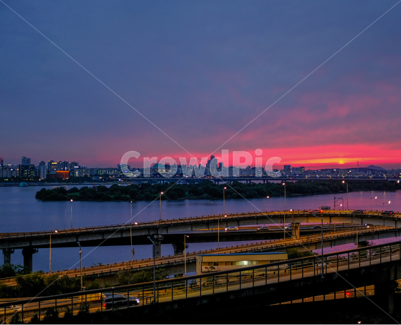 한강,도시,전경,시티,자연,해질녘,하늘,sky,city,building,sunset