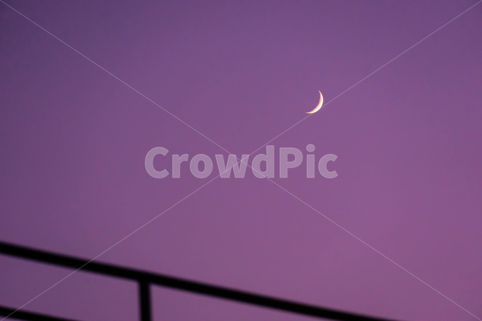 nature,자연,outdoors,옥외,달,초승달,moon,하늘,sky,저녁하늘,밤하늘,nightsky,야외,풍경