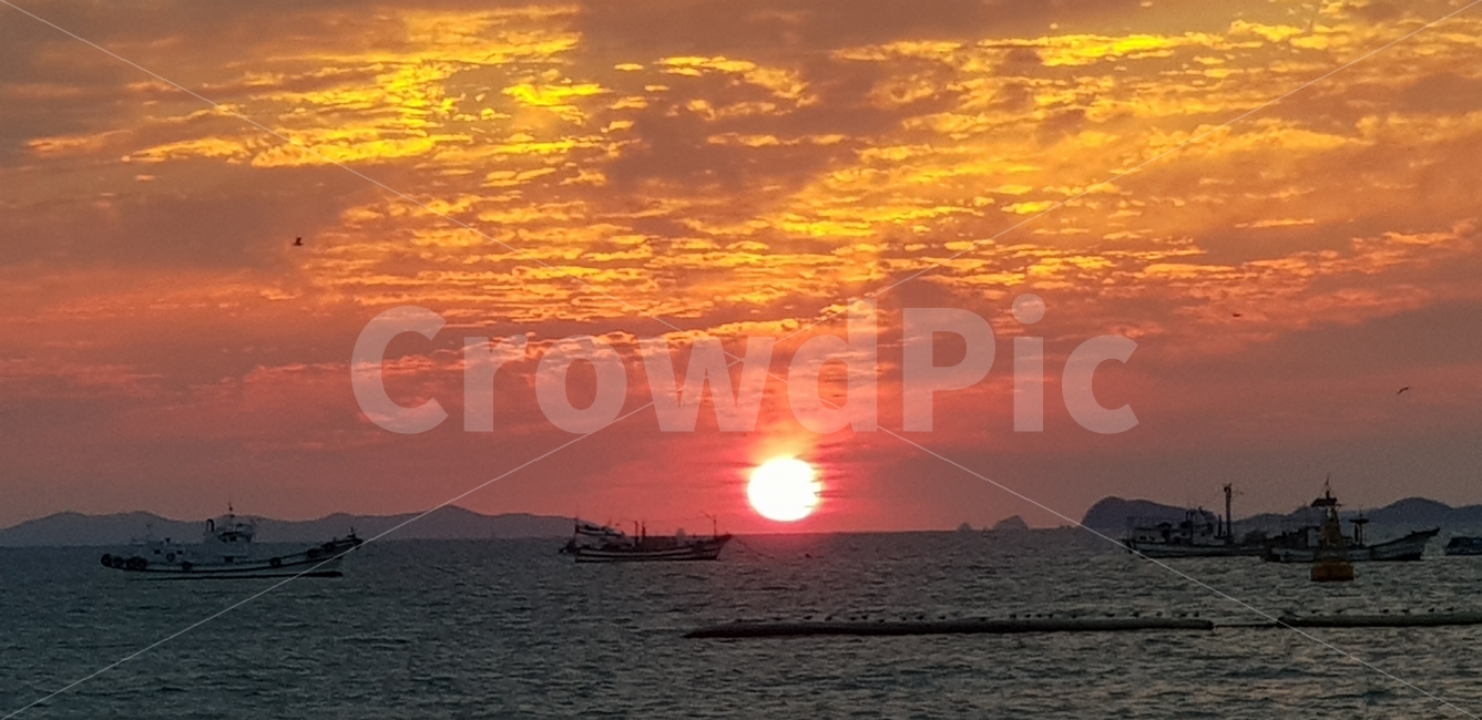 풍경,해넘이,일몰,바다,궁평항일몰,자연,풍경,nature,landscape,산업,industry,industrial,어업,fishery,fishing industry,교통,교통수단,traffic,transportation,outdoors,옥외,vehicle,차량,boat,보트,sky,하늘,dusk,황혼,dawn,새벽,red sky,붉은 하늘,sunset