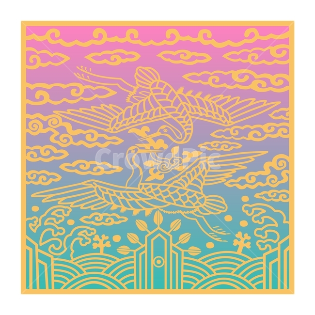 학문양,한국전통문양,일러스트레이션,그래픽,전통문양,아웃라인,art,전통패턴,학,두루미,동물문양,pattern,무늬,구름문양,background,illustration,graphic,배경,바탕,백그라운드,한국적,코리안,korean,디자인소스,텍스타일배경,장식,동물,animal,새,조류,한국전통,궁중복문양,조선시대문양,traditionalpattern,텍스타일소재,패턴,일러스트,icon,아이콘,캐릭터,애니멀,프레임,frame,character,crane,label,라벨,상표,분홍색,민트색,pink,mint,그래픽,일러스트레이션,graphic,illustration