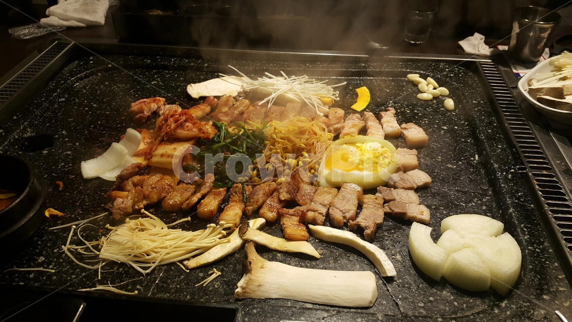 삼겹살,철판,고기,회식,외식