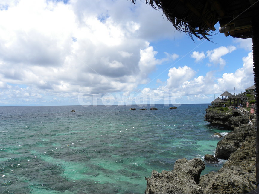 오두막,바다,에메랄드,하늘,필리핀,여행,자연,풍경,nature,landscape,해외,외국,세계,foreign,oversea,world,세계자연풍경,해외자연풍경,외국자연풍경,world nature landscape,outdoors,옥외,land,땅,ocean,대양,water,물,sea,shoreline,해안선