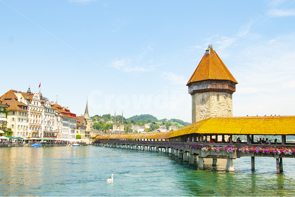 Chapel Bridge,lucerne,luzern,switzerland,swiss,chapelbridge