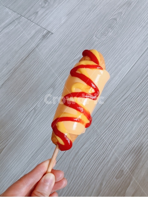 핫도그,food,음식,분식,핫도그소스,토핑