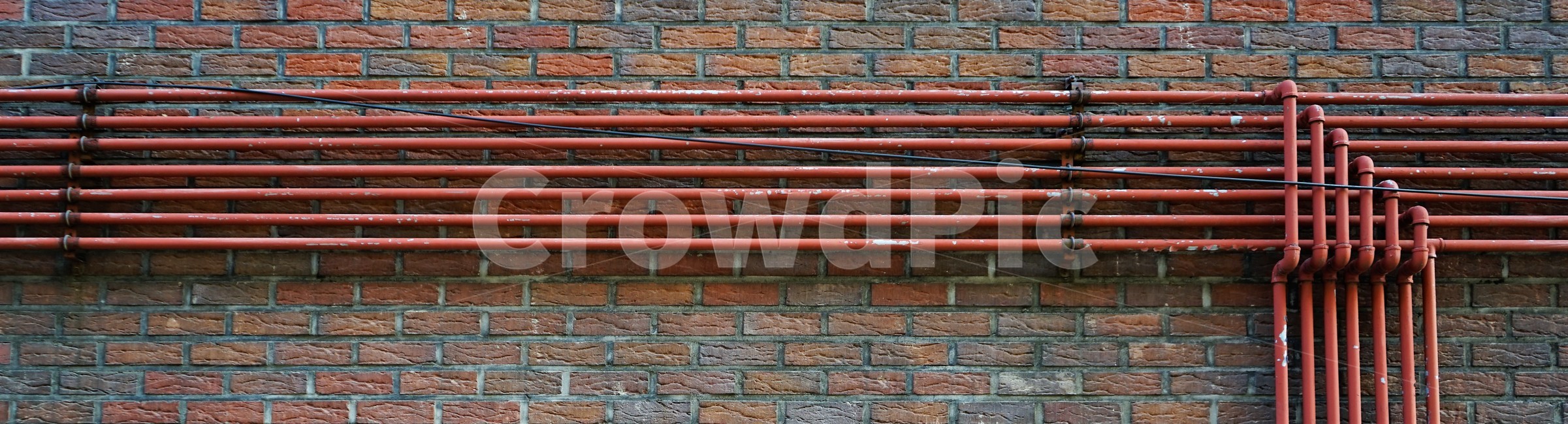 가스관,적벽돌,벽,건축,시설물,redbrick,gaspipe,building,wall,horizon,건축물,건물외관,exterior,building,structure,architecture,construction