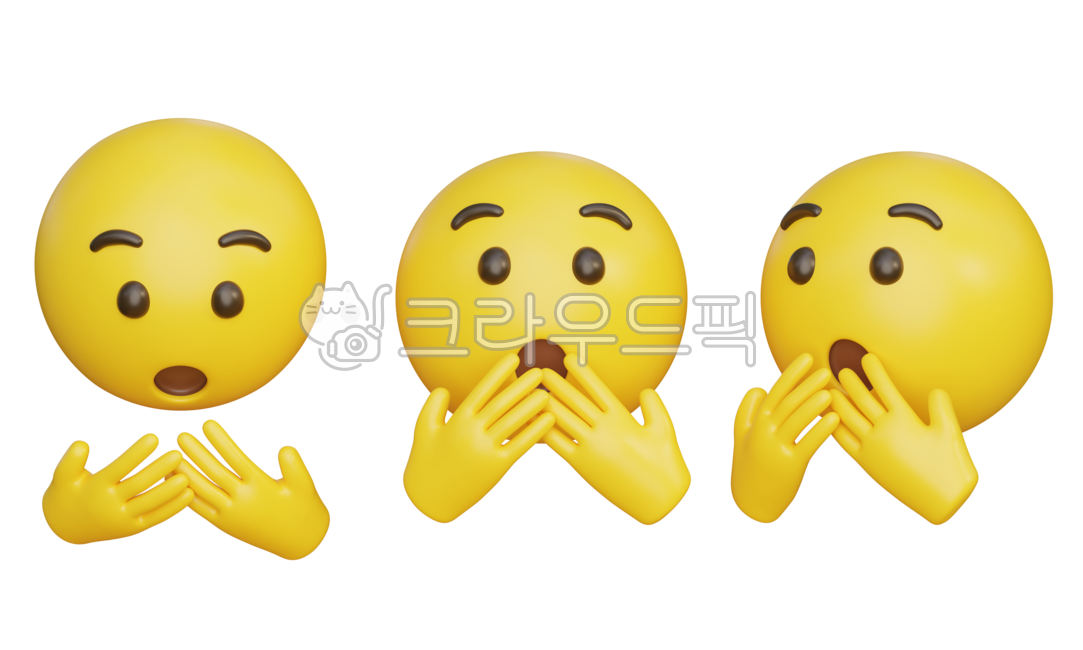 이모티콘, 이모지, 표정, 감정, 감정표현, 사진,이미지,일러스트,캘리그라피 - 저티장작가