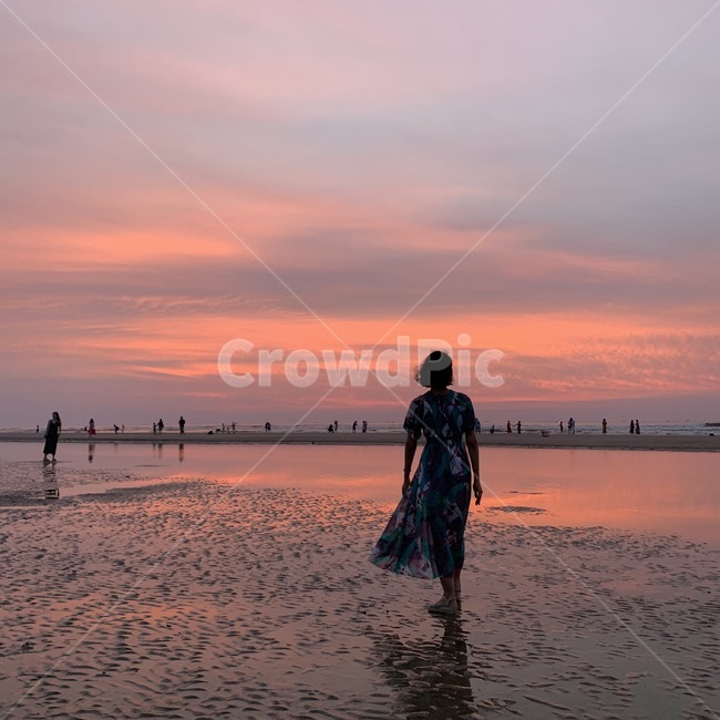 사람,인물,석양,일몰,sunset,여행,실루엣,여행,휴가,traveling,vacation,trip