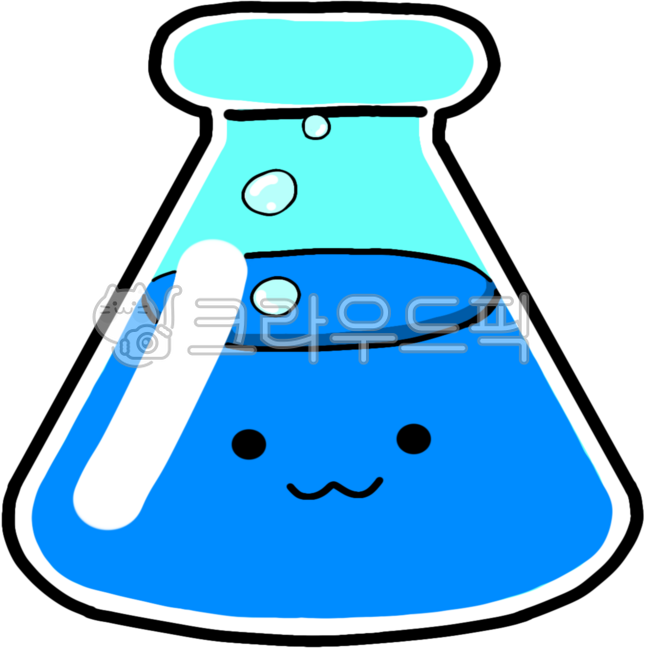 물약,비커,비커일러스트,과학의날일러스트,과학의날,일러스트,실험,과학,파란물약,파란
