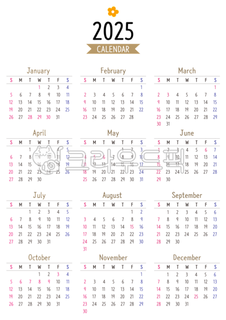 달력,2025달력,2025년달력,2025,2025캘린더,캘린더,2025년,1년달력,일정표,calendar,꽃,꽃잎,띠,연간,전체,다이어리,플래너
