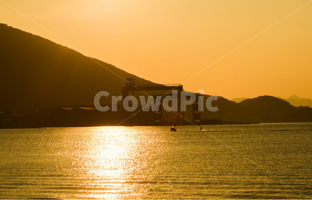 바다,일몰,노을,역광,실루엣,자연,풍경,nature,landscape,산업,industry,industrial,sunlight,햇빛