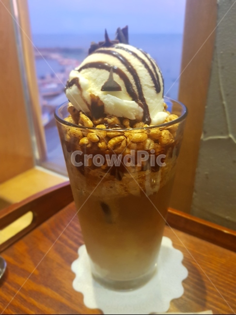 커피,조리퐁,아이스크림,조리퐁쉐이크,커피집,카페