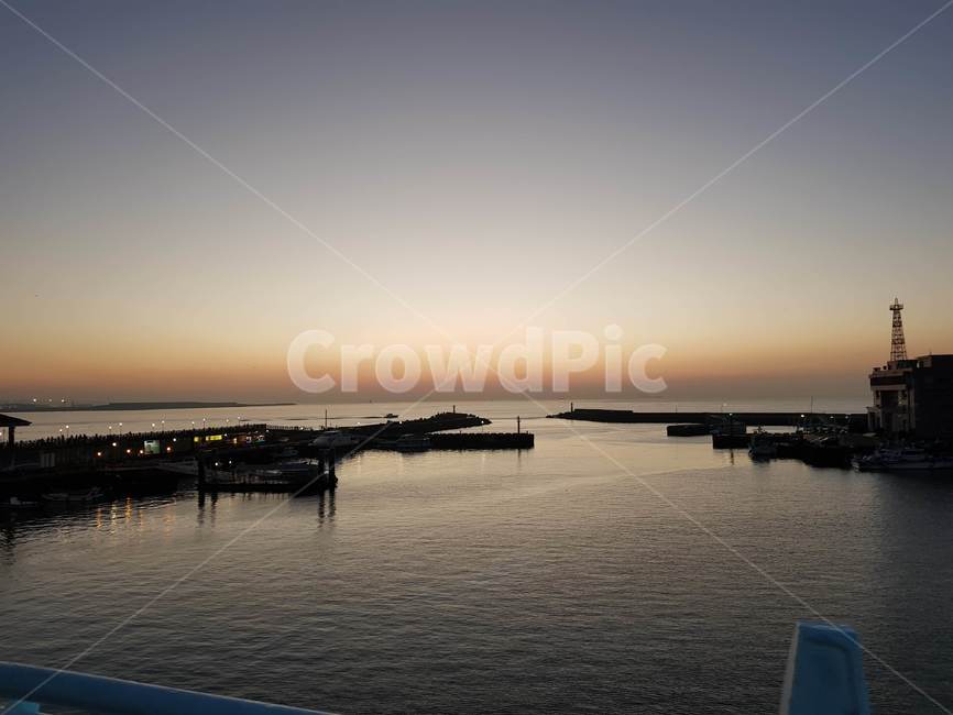 노을,바다,바닷가,단수이,부두,항구,자연,풍경,nature,landscape,water,물,waterfront,워터 프론트,port,포트,pier,교각