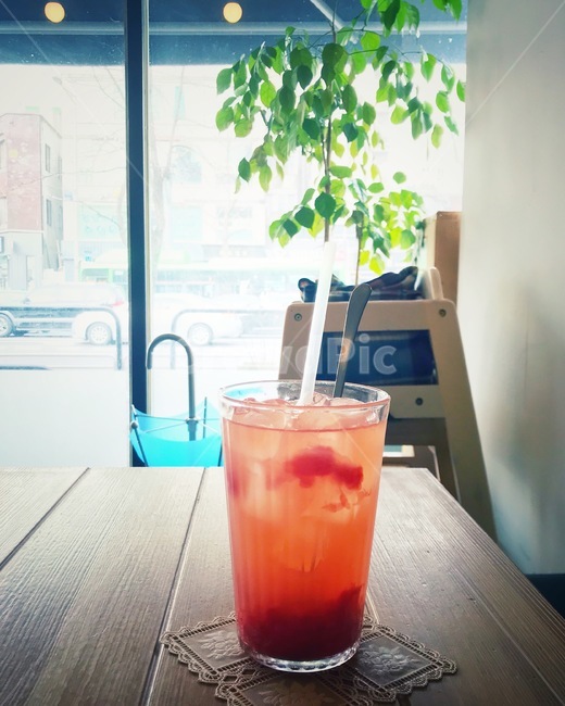 자몽에이드,카페,beverage,drink,마실것,음료