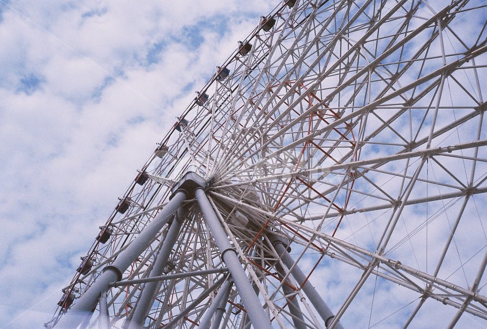 하늘,감성,관람차,자유,그리움,추억,놀이공원,놀이동산,놀이터,amusement park,playground