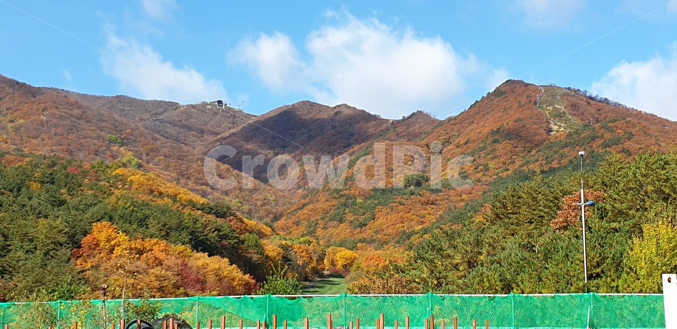 자연,산,풍경,구름,시골
