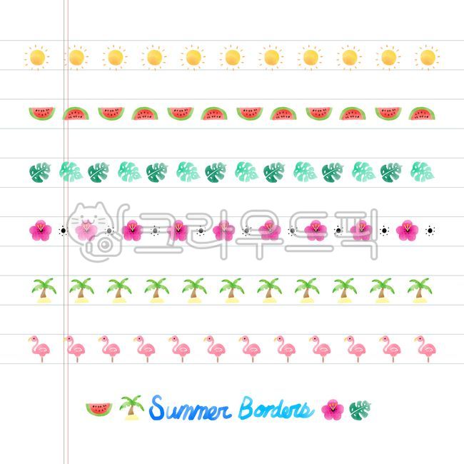 프레임,라인,경계선,구분선,여름,여름철,휴가,휴일,스티커,라벨,패턴,수채화,날씨,배너,포스터,여름수채화,수채화라인,여름스티커,여름라벨,바캉스,피서,바닷가,해안,해변,물놀이,다이어리꾸미기,다꾸,배경,백그라운드,여름테두리,background,pattern,sticker,line,border,frame,summer,season,vacance,holiday,banner,poster,summertime,label,watercolor,해,햇빛,태양,맑음,수박,몬스테라,나뭇잎,이파리,트로피컬,트로피칼,열대식물,히비스커스,열대과일,하와이,열대우림,야자수,섬,아일랜드,플라밍고,island,palm,palmtree,monstera,leaf,leaves,flower,floral,hibiscus,watermelon,tropical,summerflower,flamingo,테두리