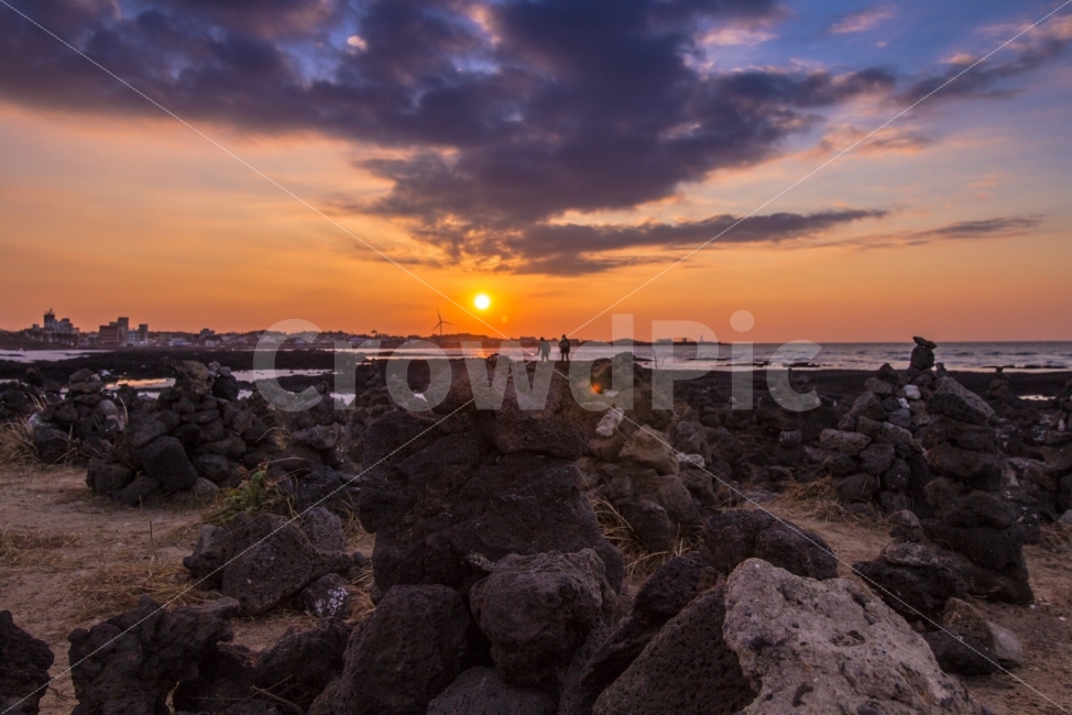 협재해수욕장,제주바다,일몰,서부권관광지,제주,자연,풍경,nature,landscape,제주도,jeju,jeju island,outdoors,옥외,person,사람,human,인간