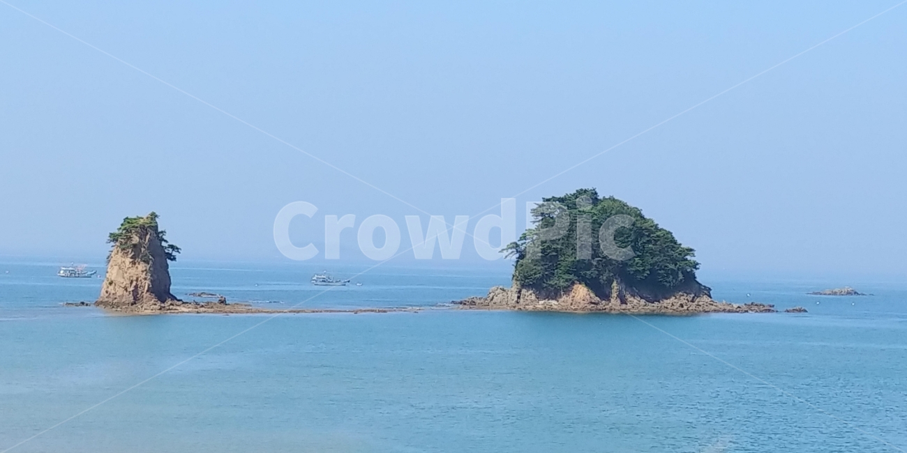 안면도,꽃지해수욕장,무인도,작은섬,바닷가