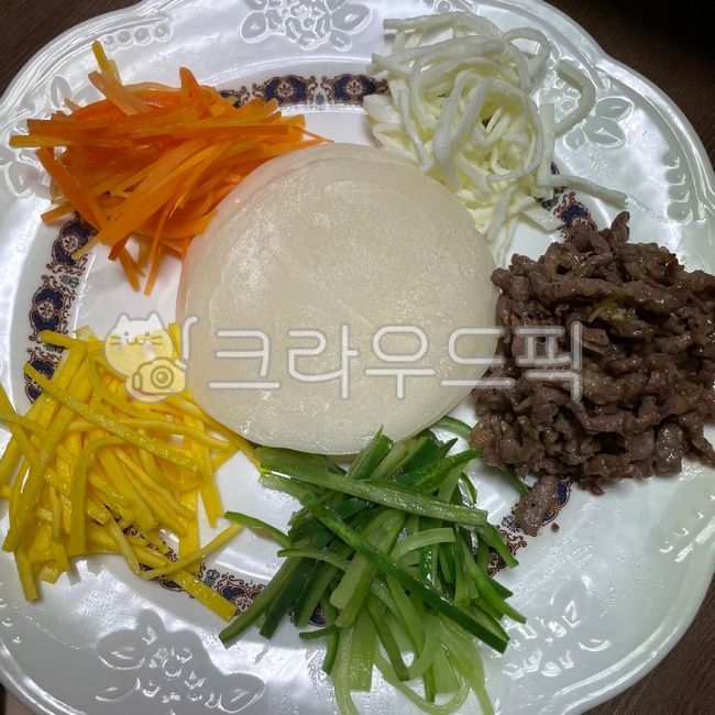 Gujeolpan cuisine,Gujeolpan,Korean cuisine,Korean,plate,food,fivepart edition