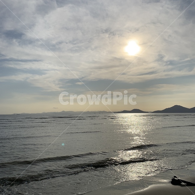 바다,하늘,sea,sky,sun,노을,sunset