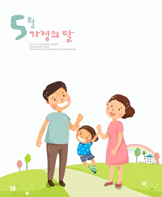 가족,가정의달,어린이,부모,어버이날,나무,꽃,나비,캐릭터,배경,캘리그래피,people,사람,그래픽,일러스트레이션,graphic,illustration